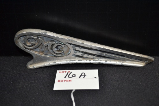 1937 GMC Hood Ornament; Has Pitting