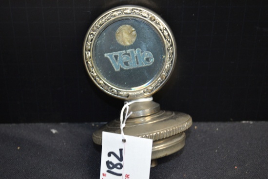 Boyce MotoMeter Velio Radiator Cap/Hood Ornament; Complete w/Glass