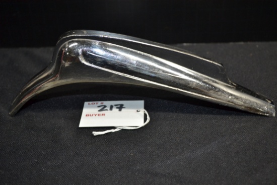 1946-53 White Hood Ornament; 9"