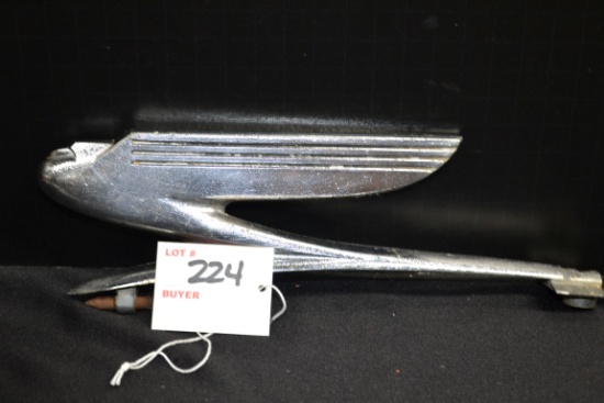 1936 Chevrolet Flying Eagle Hood Ornament; 9-1/2"x3"