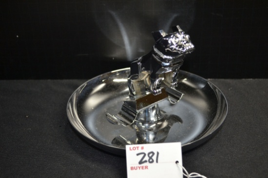 Mack Truck Bulldog Ashtray; 7"x5"