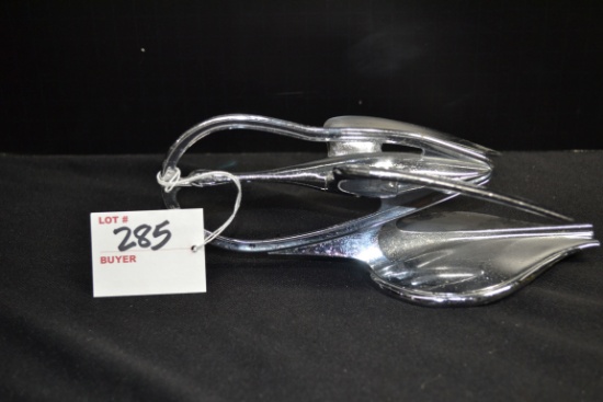 1935 Studebaker Dictator and Commander Flying Goose Hood Ornament; 8"x3-1/2"
