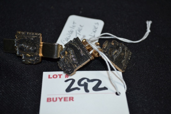 Chevrolet Omaha Zone Tie Tack and Cuff Links