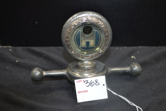 Boyce MotoMeter for Hubmobile w/Dogbone Handle Radiator Cap/Hood Ornament; 5"x7"