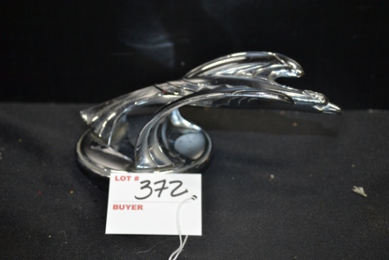 1931-32 Chevrolet Flying Eagle Radiator Cap/Hood Ornament; 6"x3"
