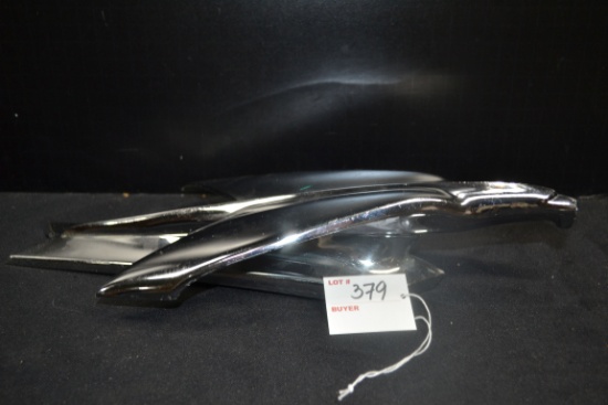 1954 Chevrolet Truck Flying Eagle Hood Ornament; 14"x6"