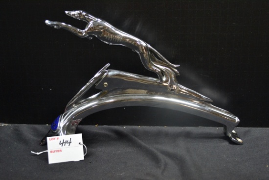 1936 Ford V8 Greyhound Hood Ornament; 12"x9"