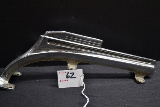 1936 Oldsmobile 6-Cylinder Hood Ornament; 13"x4-1/2"; Some Pitting