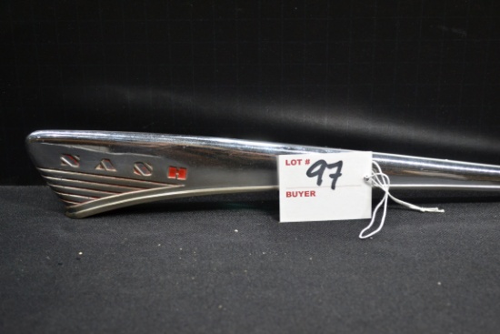 1939 Nash Hood Ornament; 14"x2"