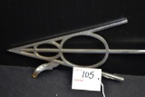 1936 Ford V-8 Lazy Eight Hood Ornament; 11