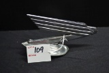 1930s Winged Man Hood/Radiator Ornament; 7