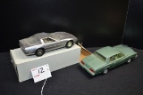 Pair of Chevrolet Plastic Collector's Cars including 1978 Monte Carlo and 1984 Corvette (w/Box)