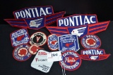Group of Pontiac Uniform Patches
