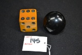 Pair of Bakelite Shifter Knobs