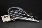 1936 Plymouth 3-Sail Mayflower Ship Hood Ornament; 8