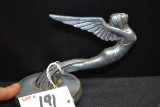 1930s Plymouth Winged Lady Radiator Cap/Hood Ornament; 5-1/2
