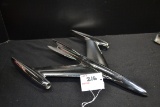 1953 Oldsmobile Jet Airplane Hood Ornament; 14