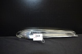 1942-47 Hudson Hood Ornament w/Clear Plastic Embellishments; 14