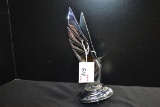 1930-31 Cadillac V-12 Art Deco Style Eagle Radiator Cap/Hood Ornament; 9