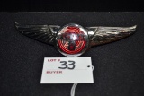 1933 Pontiac 8 Grill Emblem