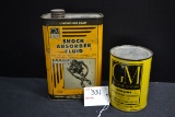 GM Crankcase Oil (Full) and Shock Absorber (Tin Only)