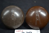 Pair of V8 Hard Plastic/Bakelite Shift Knobs