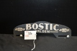Bostic Malden Chevrolet License Plate Topper; 10