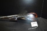 1950 Pontiac Indian Chief Hood Ornament w/Orange Lucite Face; 19