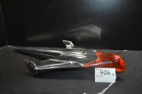 1954 Pontiac Indian Chief Hood Ornament w/Orange Lucite Face; 17