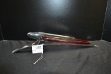 1946-47 Oldsmobile Hood Ornament w/Red Lucite Insert; 17