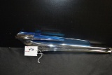 1946 Chevrolet Winged Goddess Hood Ornament w/Blue Lucite Insert; 16