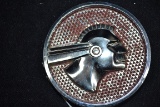 1951 Pontiac Indian Head Mohawk Flying Saucer Hood Ornament