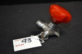 Bakelite and Chrome Steering Wheel Spinner Knob