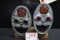 Pair of 1931-32 Chevrolet NOS Guide Tail Lights w/Aftermarket Cat's Face Rims