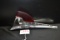 1950 Ford Hood Ornament w/Red Insert
