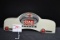 Star Tires License Plate Topper w/Red Reflectors