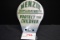 Menzie Chrysler-Plymouth Advertising License Plate Topper