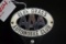 Bluegrass AAA Club White Enamel/Chrome License Plate Topper; 5