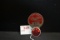 Miller High Life Advertising License Plate Topper No. 929 w/Red Reflector; 4