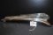1942 Pontiac Indian Chief Hood Ornament w/Clear Plastic Insert; 15