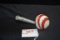 Red/White Slag Glass Shift Knob; 5