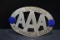 AAA Sunflower Automobile Club w/Blue Reflectors; 6