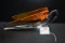1950s Low-Winged Swan Hood Ornament; Wings Damaged; 12