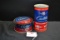 Cadillac Sealer and Cadillac Solvent Tins (Full)