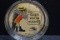 Chevrolet Ashtray/Trinket Glass Advertising Dish; 4-1/2
