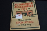 1916 Minneapolis Iron Store Co. Automobile Accessories Catalog