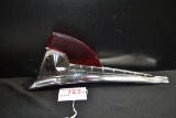 1950 Ford Hood Ornament w/Red Insert