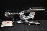 1939-40 Packard Goddess of Speed Hood Ornament; Missing Head
