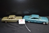 Pair of Plastic Collector's Cars/Toys including 1962-64 Galaxie 500 Showroom Model