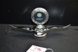 Boyce Moto-Meter w/Wings for Chevrolet; 8-1/2